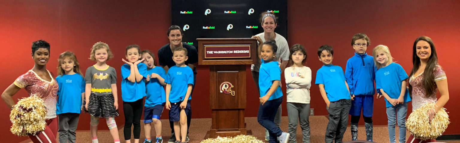 redskin-cheerleaders- fedex field - The River School