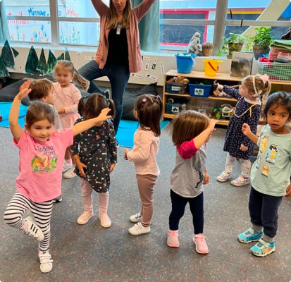 children dancing Preschool