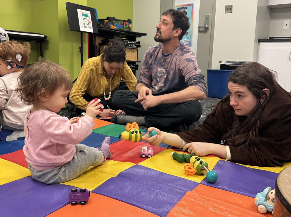 parents and children with hearing loss